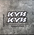 Kyb Suspension Stickers